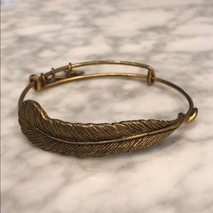 Alex and Ani Feather Bracelet